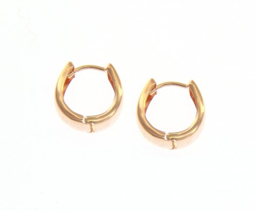 ROSE GOLD HOOPS 14CT
