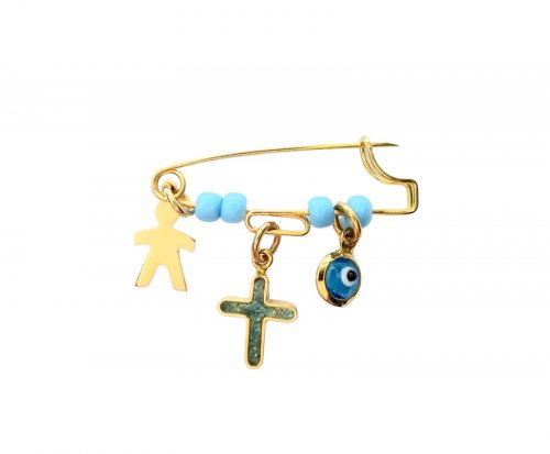 GOLDEN PIN FOR A BOY 9CT